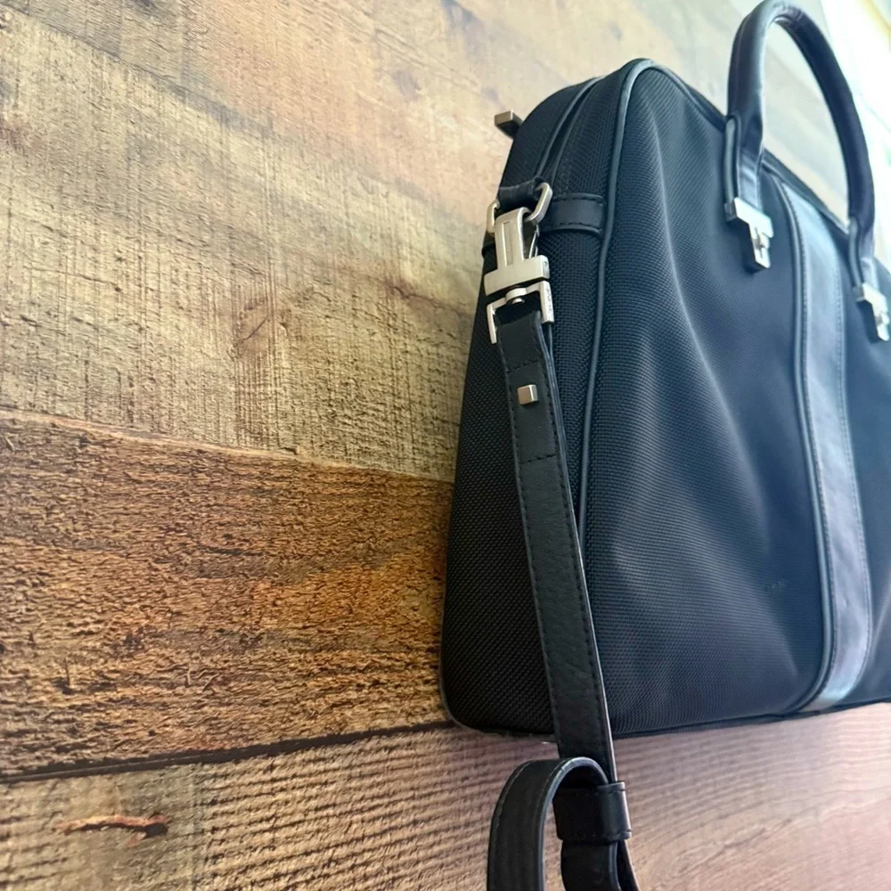 Unisex Tumi Briefcase Elements Collection Nylon Leather Laptop Bag